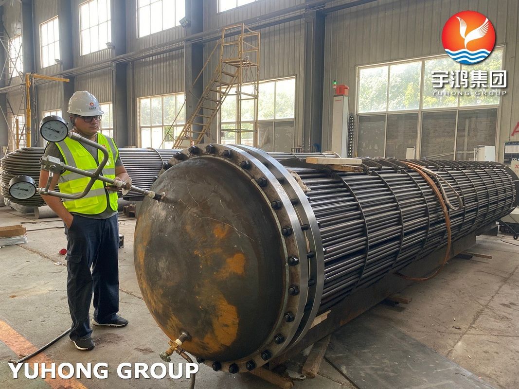 เครื่องแลกเปลี่ยนความร้อนแบบหัวลอยที่ได้รับการรับรอง ASME VIII-1 | ประเภท TEMA AHS, โครงสร้างโลหะผสมทนต่อการกัดกร่อน
