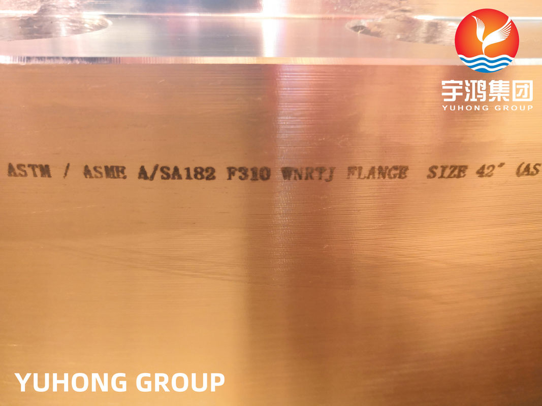 ASTM A182 F310 Weld Neck RTJ Flange For Oil And Gas Extraction Equipment