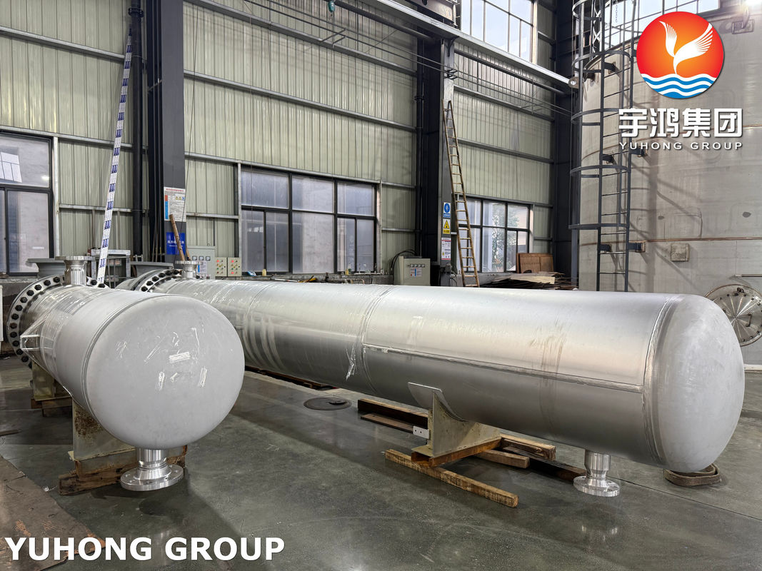 Floating Head Heat Exchanger AES Type ASME SA240 SS316L Shell With ASME SA213 TP316L Tube
