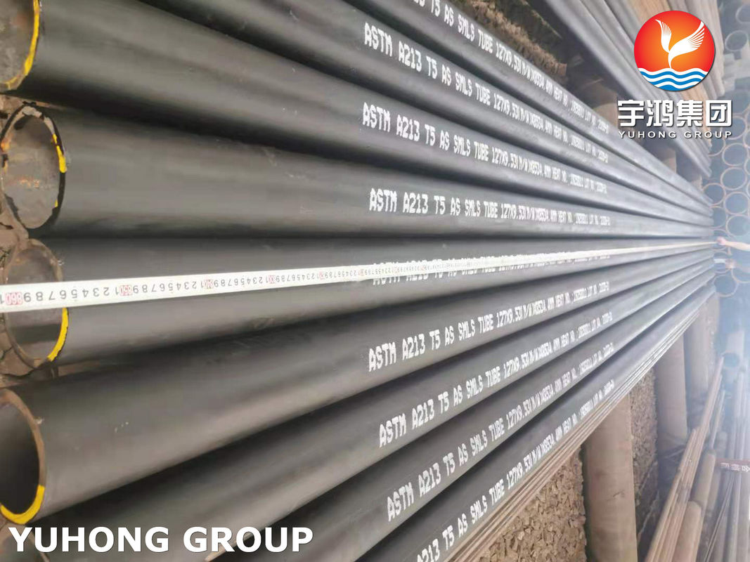 A213 Gr.T5 Cr-Mo Alloy Steel Seamless Boiler Tubes Used In Heat Recovery Steam Generator