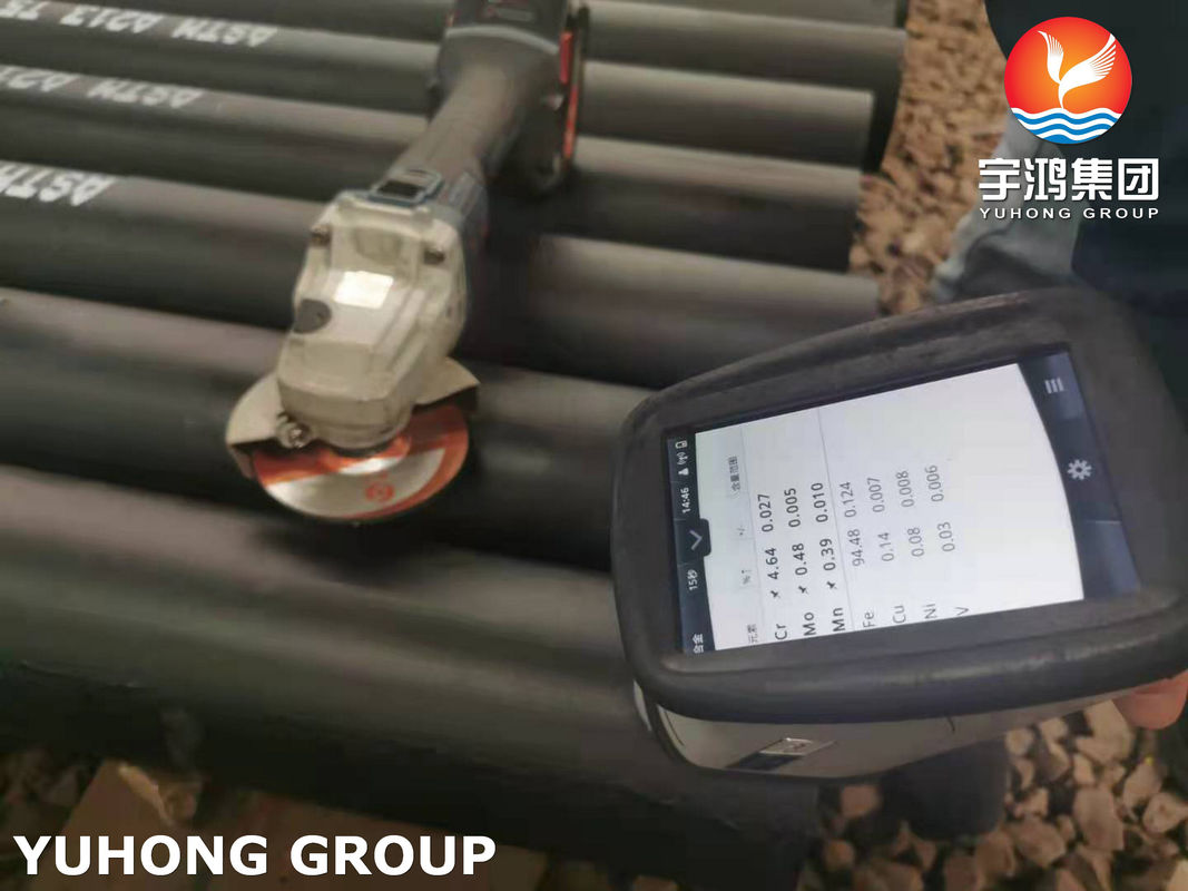 A213 Gr.T5 Cr-Mo Alloy Steel Seamless Boiler Tubes Used In Heat Recovery Steam Generator