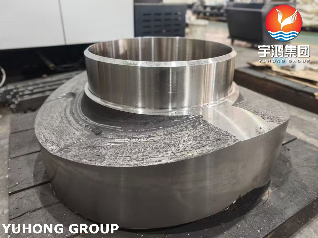 Custom Made ASME SA266 GR.2N Alloy Steel Girth Flange for Heat Exchanger Applications