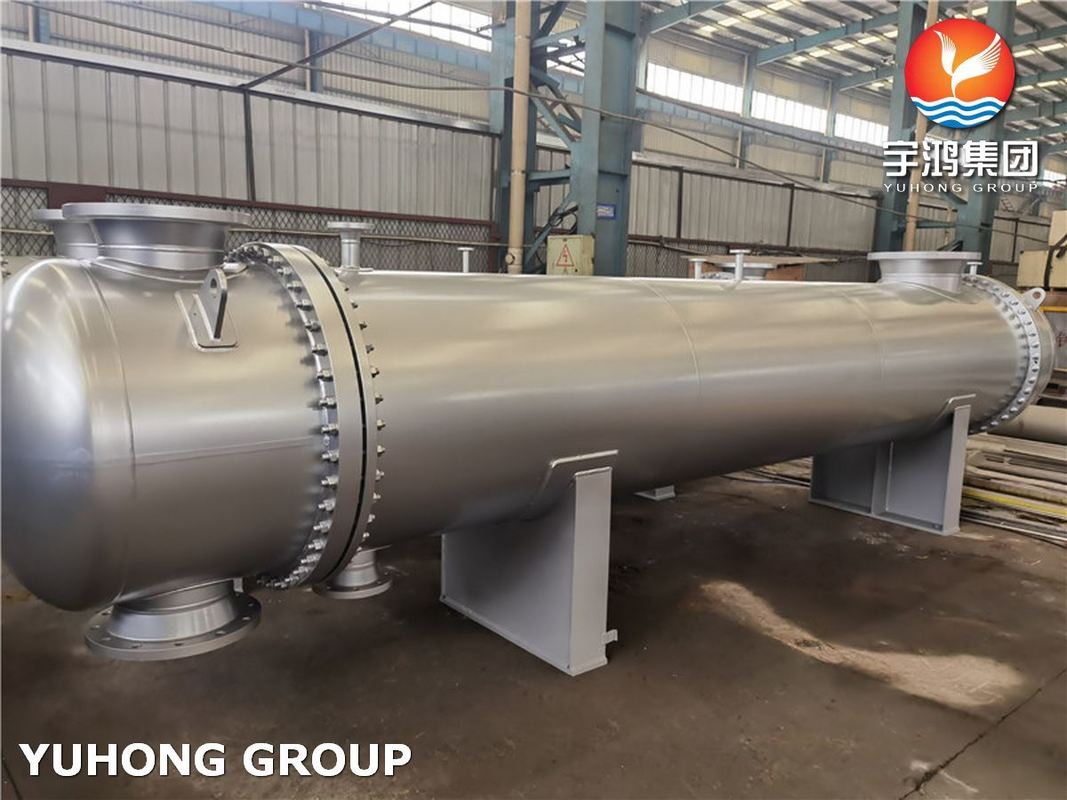 TEMA AES Stabilized Gasoline Cooler Hydrotest 1.5×Design Pressure per ASME Sec VIII