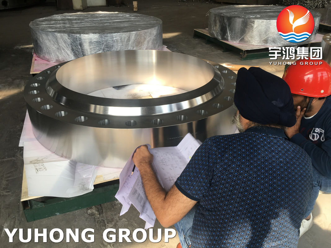 High Temperature ASME SA182 F321H Stainless Steel Flange with 100% Inspection UT/MT/PT