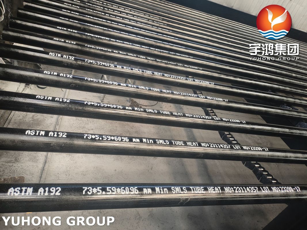 A192 Carbon Steel Boiler Tube For Water Tube Boilers Cold Drawn And Heat Treated