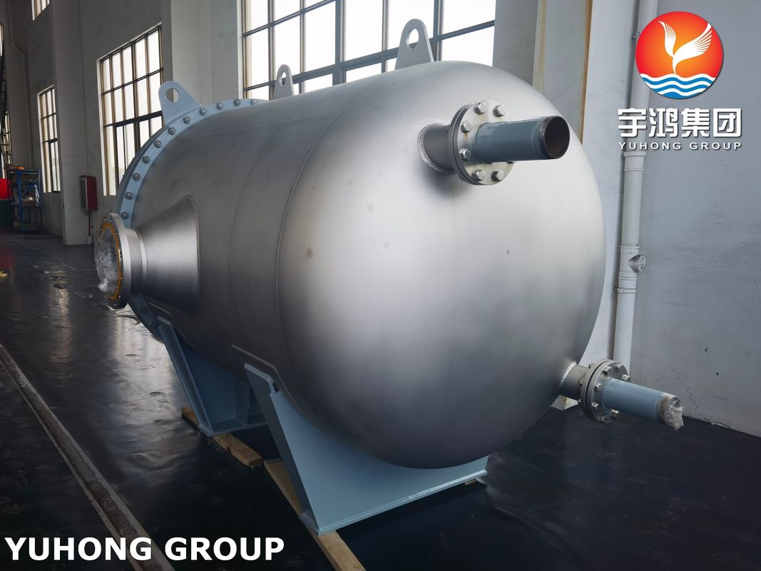 ASME Sec VIII Div 1 Vessel, S32750 Shell with PWHT for Mining Blowdown System H₂S Environments