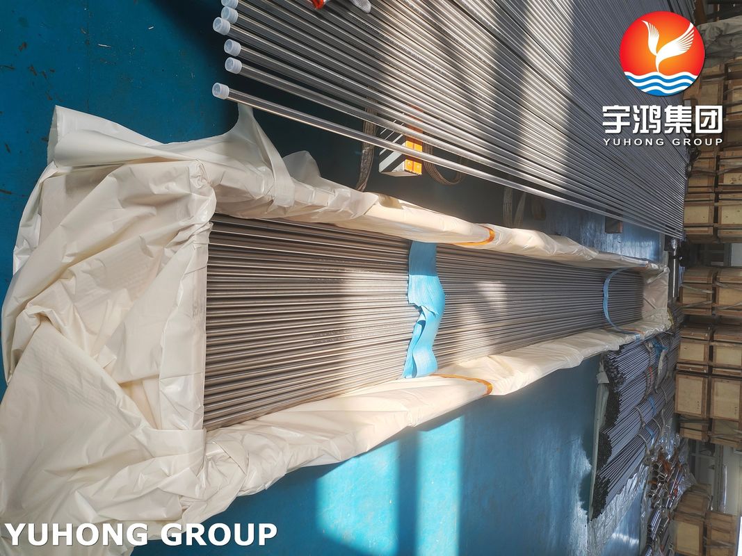 ASTM A268 TP410 Seamless Stainless Steel Heat Exchanger Tube , For Oil and Gas Industry