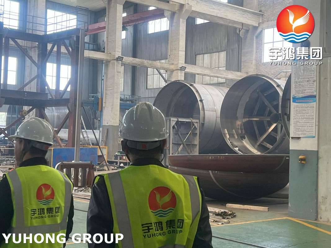 TEMA Certified Heat Exchanger SA249 TP304 Stainless Steel Welded Tubes for Flue Gas Scrubbers