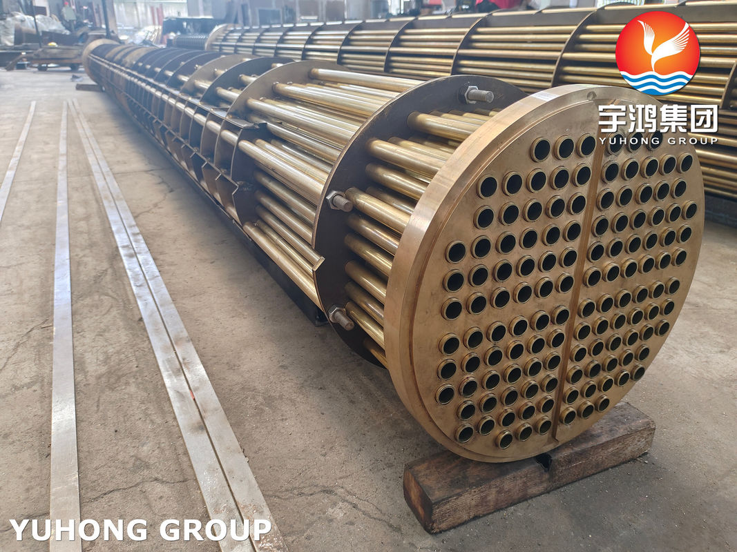 ASTM B111 EN 12452 C70600 Copper Steel Tube Bundle For Heat Exchanger，Condensers