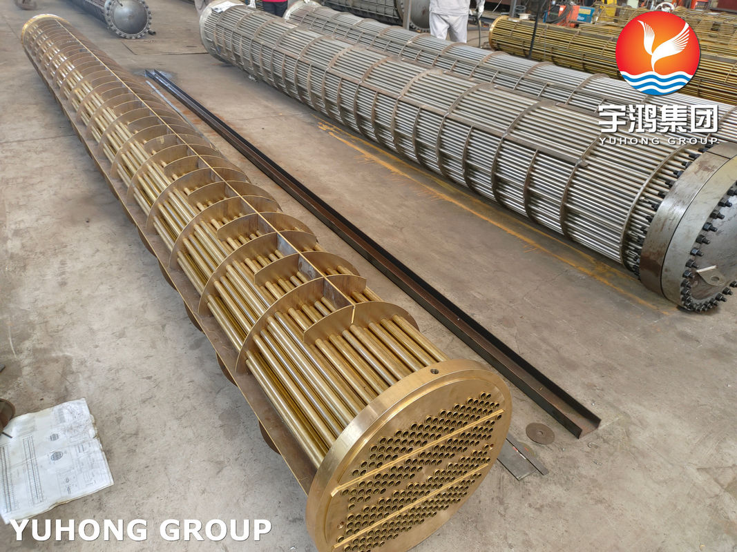 ASTM B111 EN 12452 C70600 Copper Steel Tube Bundle For Heat Exchanger，Condensers