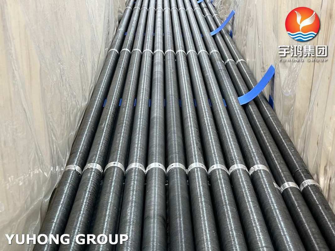 ASME B163 N04400 G Type Fin Tube Monel 400 with Aluminium FIN For Air Conditing