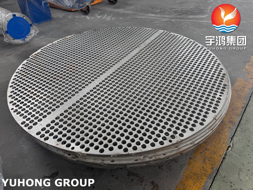 ASME Certified Combined Feed Heat Exchanger for Naphtha HDS Plant Refinery Hydrotreating Units