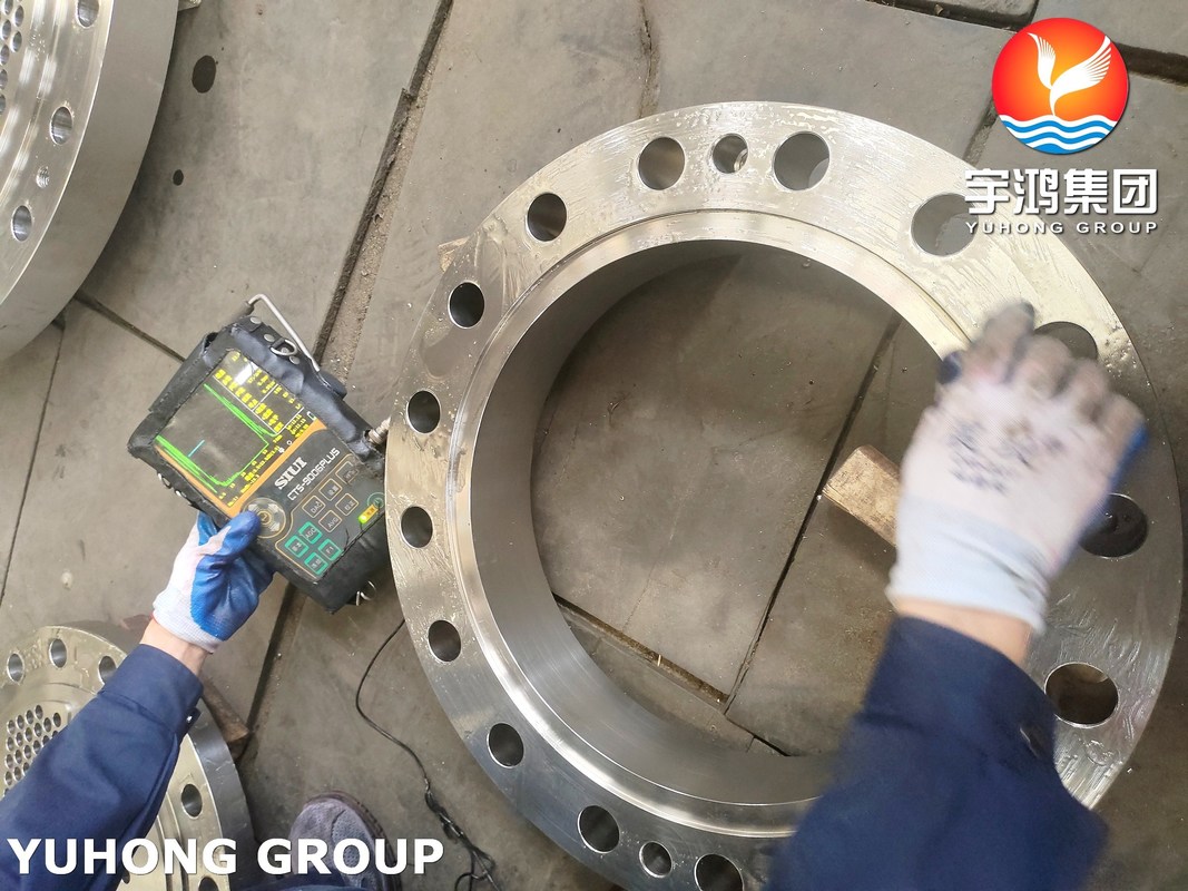 Customized A182 F304 Stainless Steel Body Flange with High-Temperature Performance for Shell and Tube Heat Exchangers