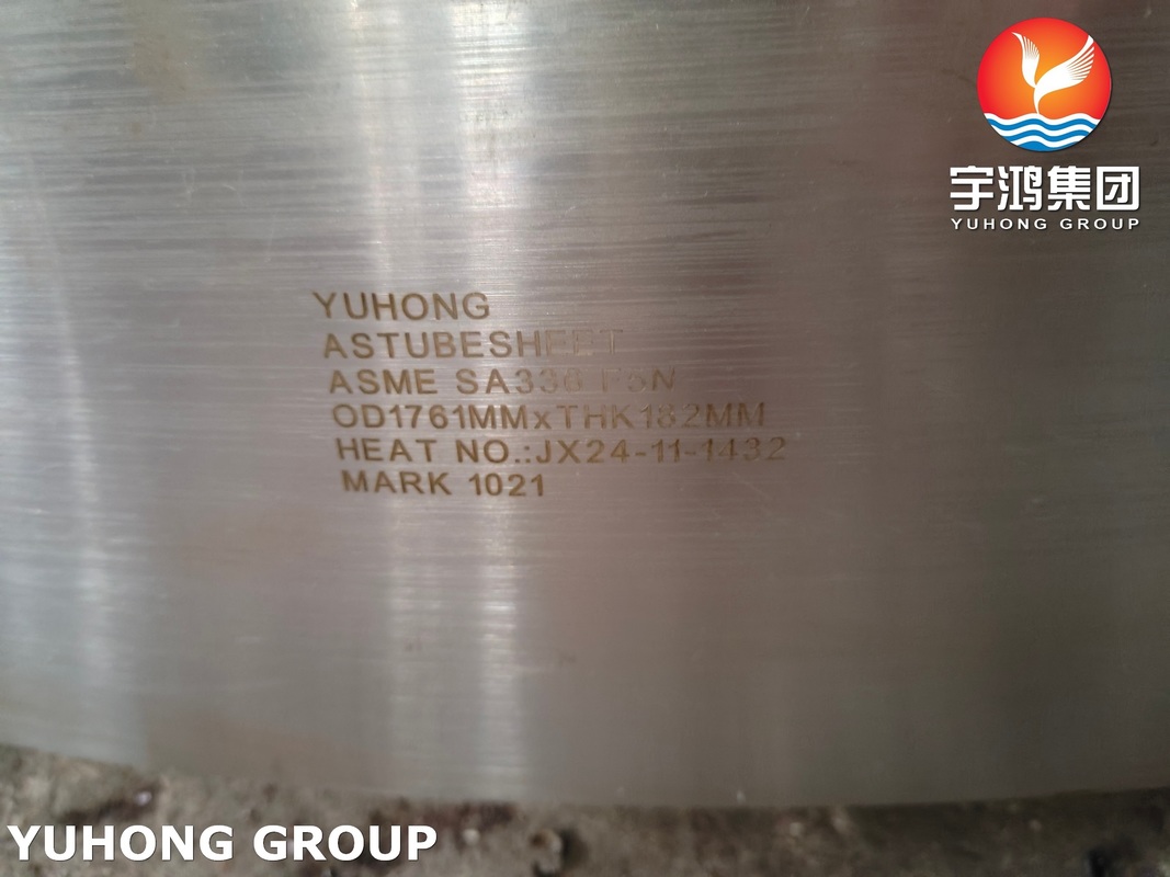 ASME SA336 F5  Forged Steel Tubesheet F1 F12 F22 F21 F5 F9 F11