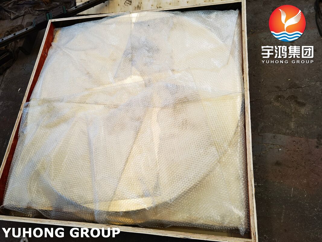 ASME SB171 C61400 Copper Forged Disc for Pressure Vessel Parts with Superior Corrosion Resistance