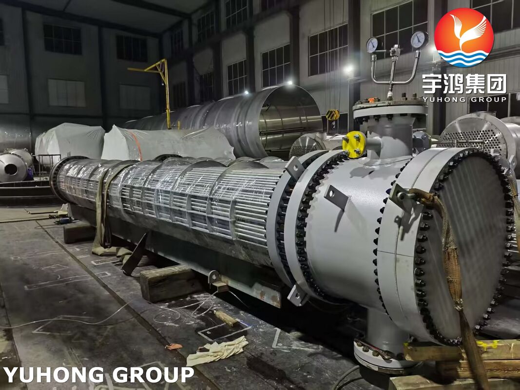 High-Efficiency Customizable Shell and Tube Heat Exchanger with Corrosion-Resistant Design for Industrial Applications