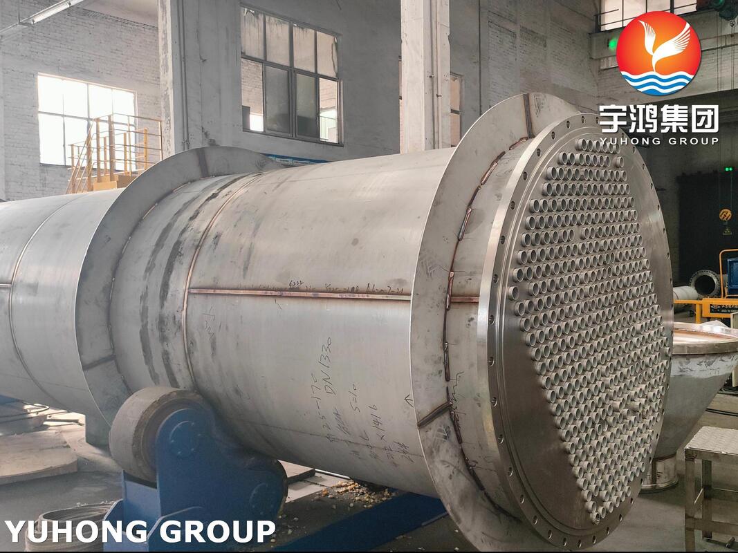 ASME Certified Shell and Tube Heat Exchanger with Bellows Expansion Joints for Heat Exchanger Device