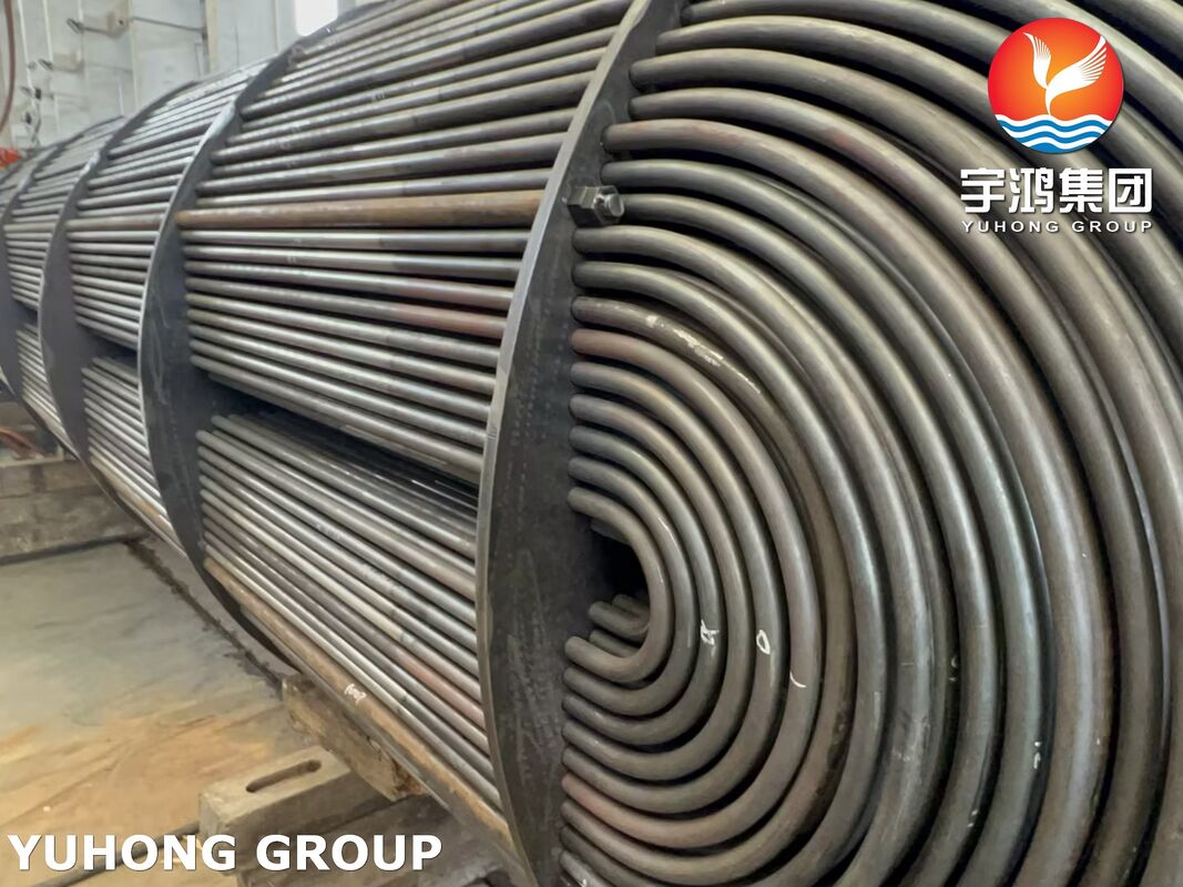 ASME SA179 Carbon Steel Heat Exchanger Tube Bundle with High-Efficiency Shell & Tube Design and SA266 Gr.2 Tubesheet