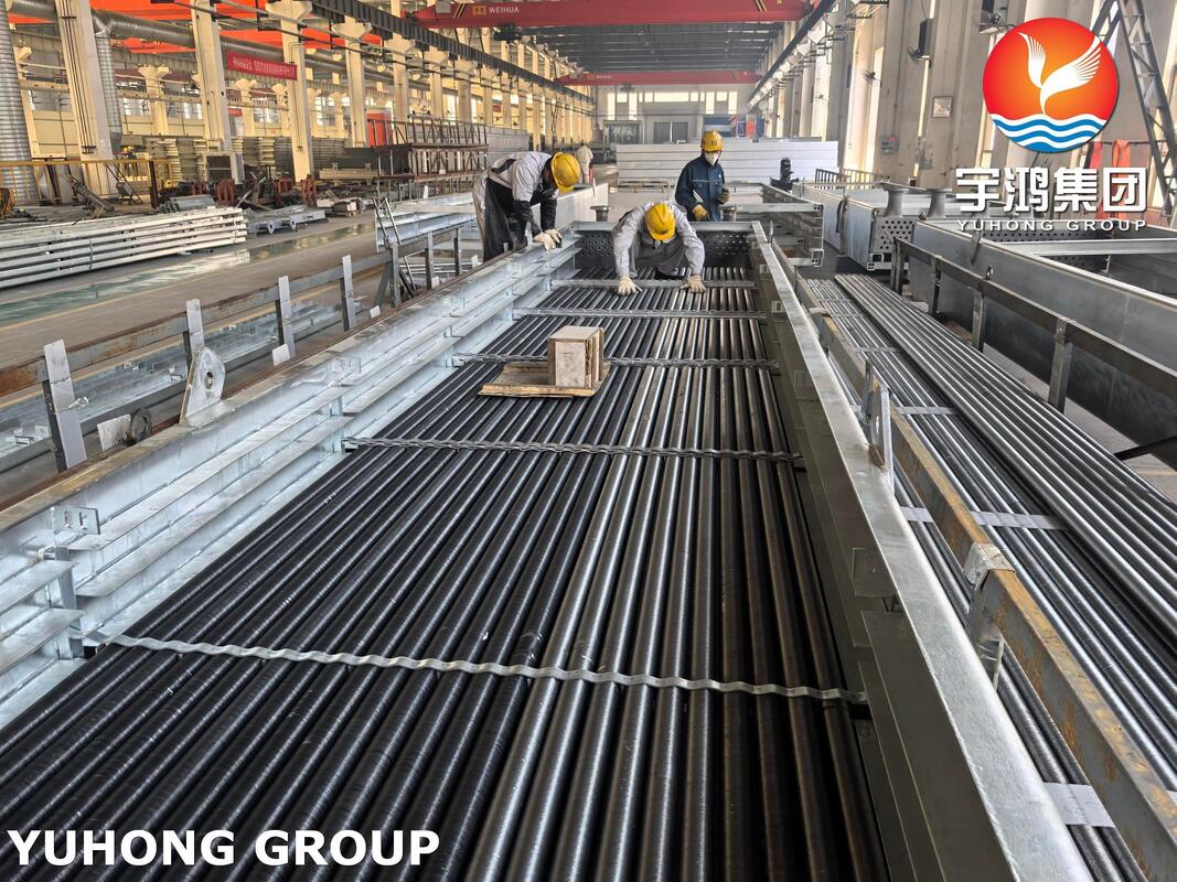 ASME SB163 Monel 400 Seamless Air Cooler Tube Bundle with A1060 Aluminum Extruded Fins for High-Corrosion Resistance