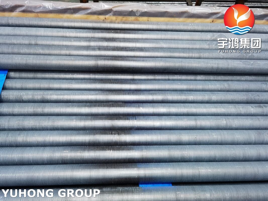 ASME SA179 Carbon Steel Tube with Aluminum Fins Extruded Fin Tube for Air Cooled Heat Exchangers
