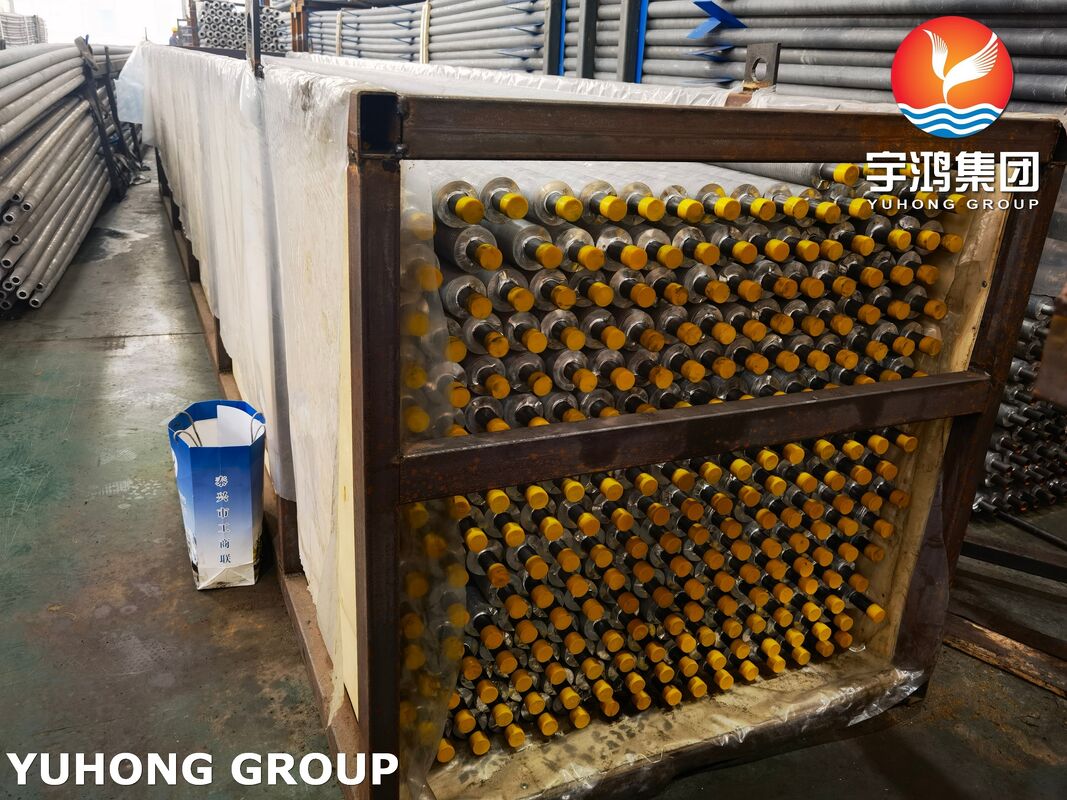 ASME SA179 Carbon Steel Tube with Aluminum Fins Extruded Fin Tube for Air Cooled Heat Exchangers