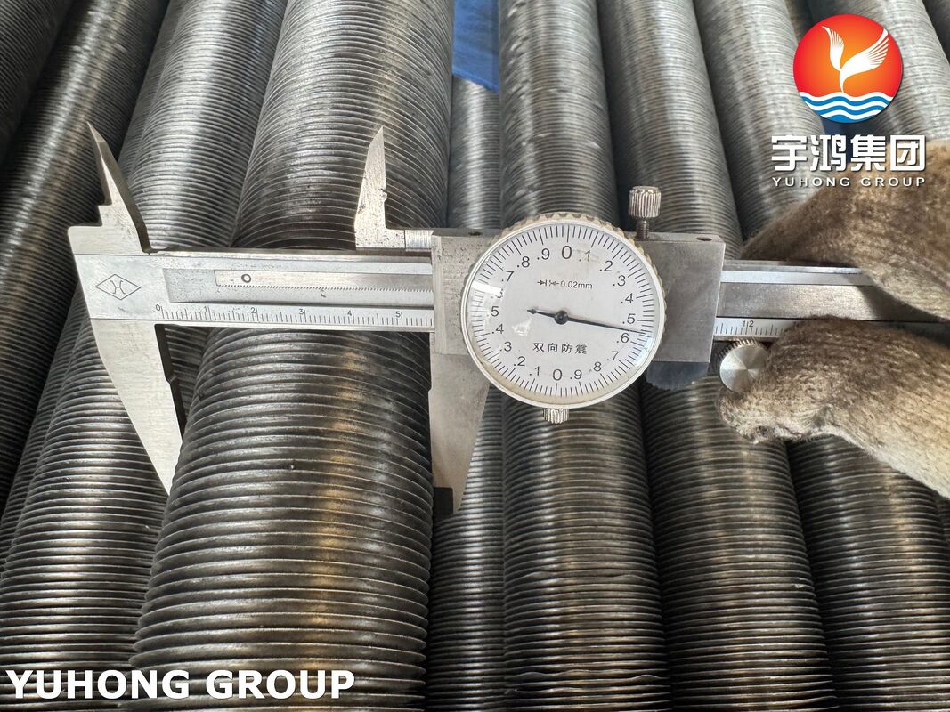 SA179 Carbon Steel Wound KL Finned Tubes for Industrial Air Coolers in Power Generation
