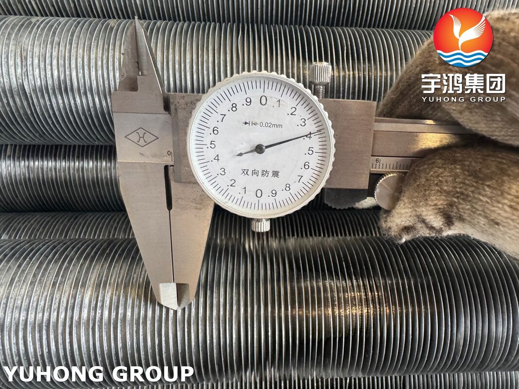 SA179 Carbon Steel Wound KL Finned Tubes for Industrial Air Coolers in Power Generation