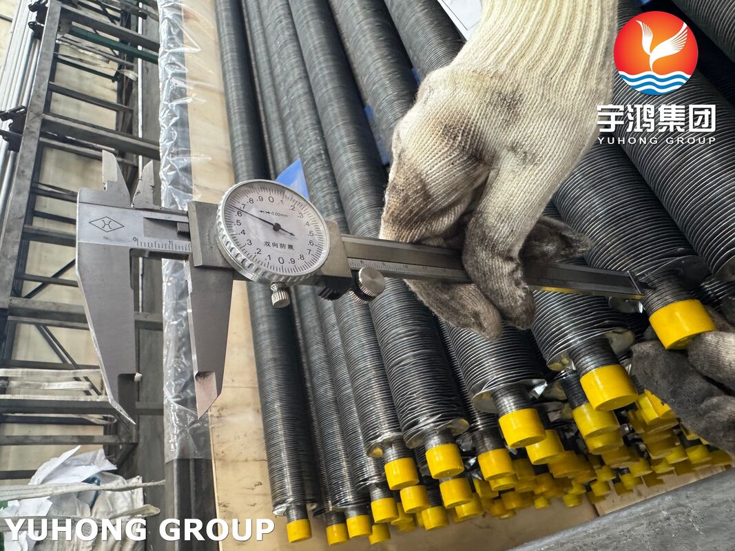 SA179 Carbon Steel Wound KL Finned Tubes for Industrial Air Coolers in Power Generation