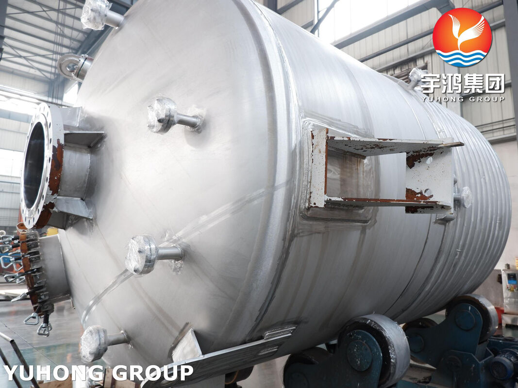 ASME-Certified Jacketed Process Vessel with Precise Thermal Control and Dual-Wall Cylindrical Body for Mixing & Reaction Applications