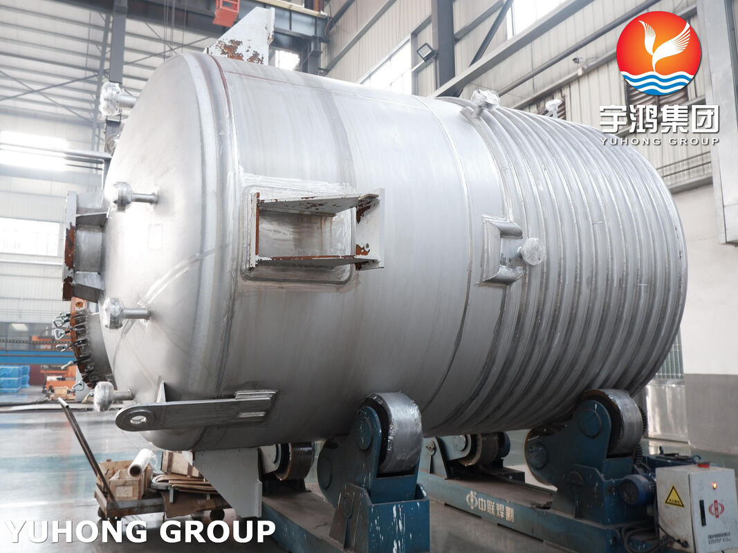 ASME-Certified Jacketed Process Vessel with Precise Thermal Control and Dual-Wall Cylindrical Body for Mixing & Reaction Applications