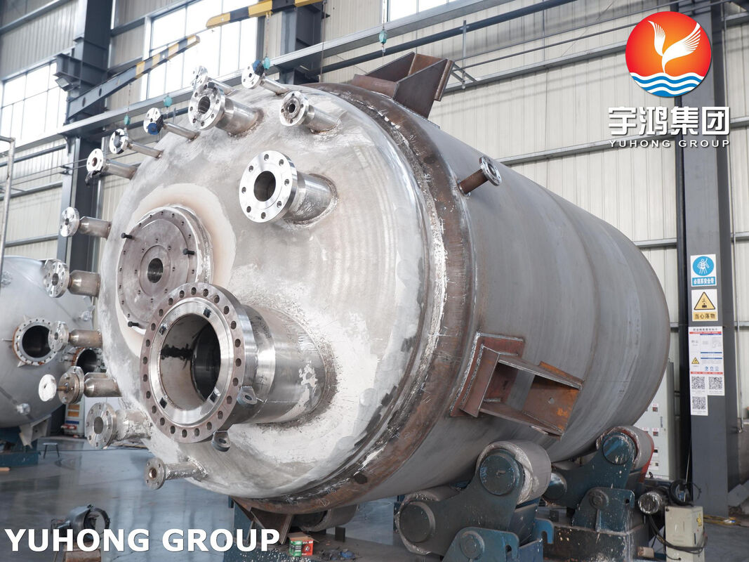 ASME-Certified Jacketed Process Vessel with Precise Thermal Control and Dual-Wall Cylindrical Body for Mixing & Reaction Applications