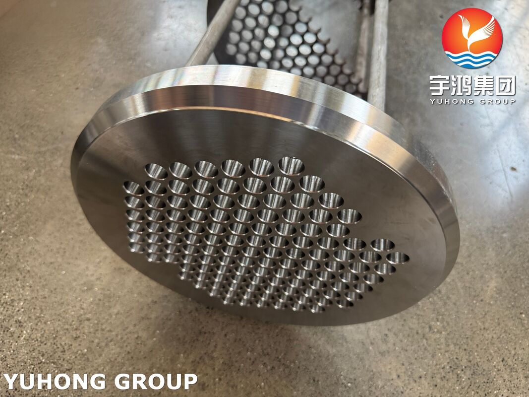 ASME TEMA Tube Bundle with Duplex Seamless Tubes and F53 Tubesheet for Heat Exchangers