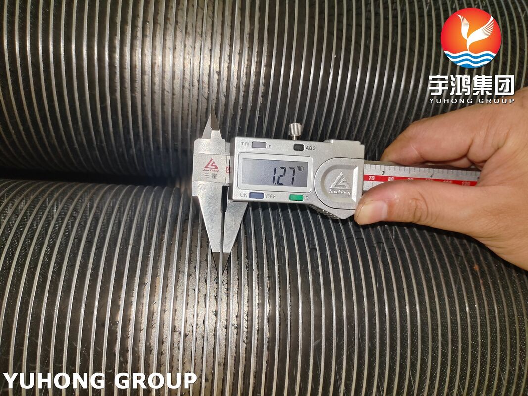 ASTM A376 Stainless Steel Seamless TP347H HFW Finned Tubes for Waste Heat Recovery Systems