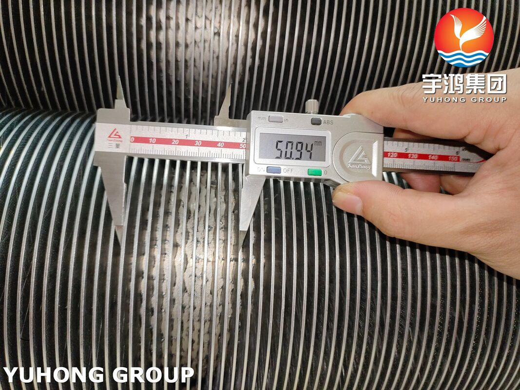 ASTM A376 Stainless Steel Seamless TP347H HFW Finned Tubes for Waste Heat Recovery Systems
