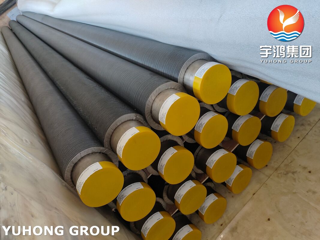 ASTM A376 Stainless Steel Seamless TP347H HFW Finned Tubes for Waste Heat Recovery Systems