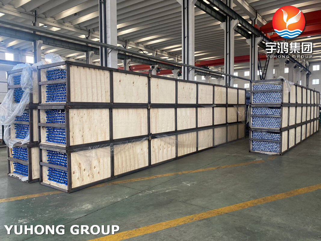 Fin Tube For Air Cooled Heat Exchanger ASTM A179 Embedded Fin Type with Aluminium Strip