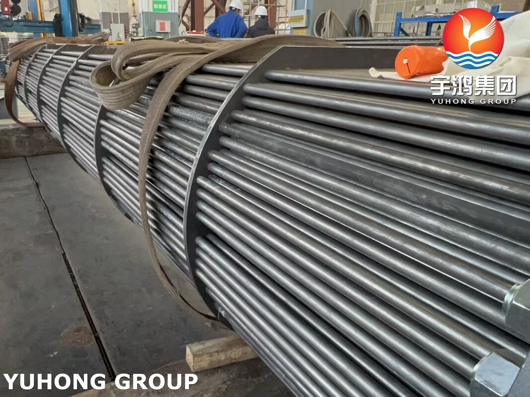 Low-Temperature Tube Bundle with ASME SA350 LF2 CL1 Tubesheet ASME SA334 Gr.6 U Bend Tube For Heat Exchanger