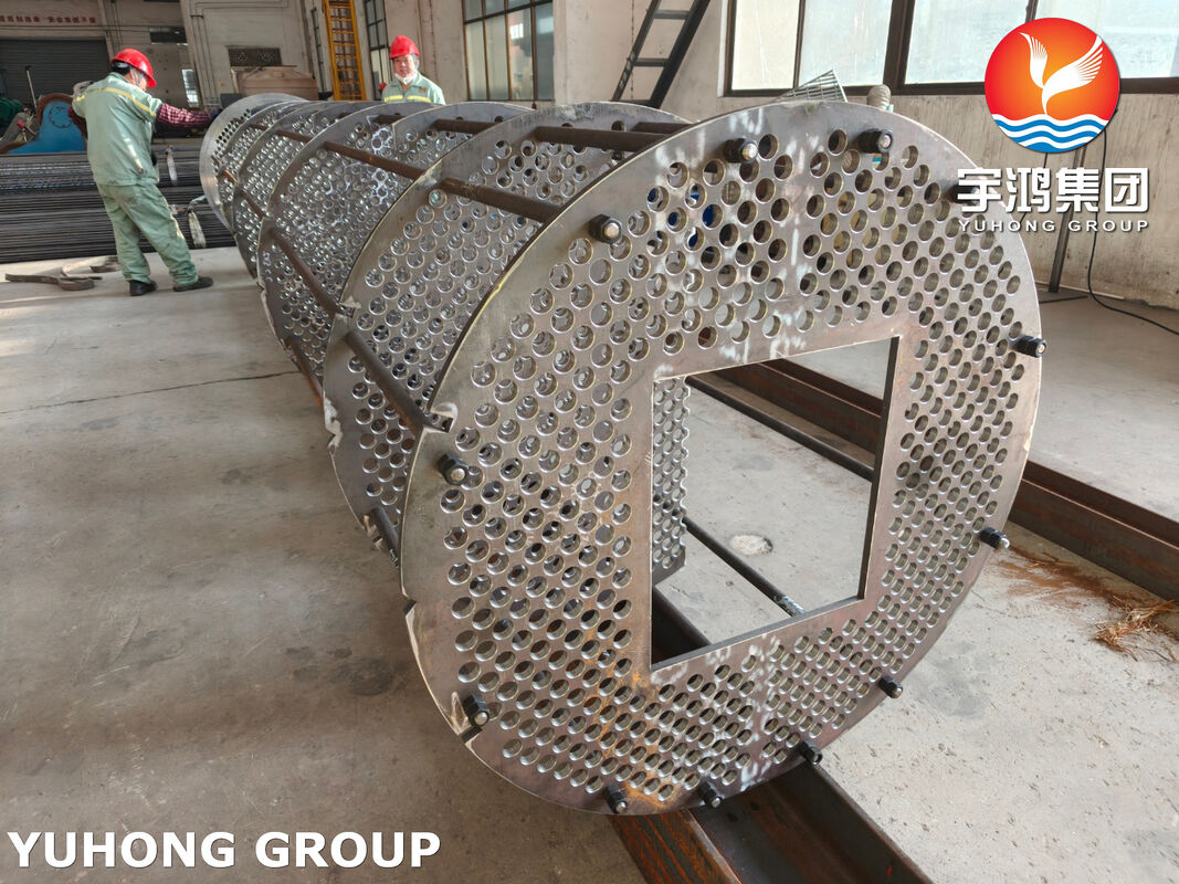 Carbon Steel Heat Exchanger Tube Bundle | ASME SA179 Tubes & SA105 Tubesheet | Reliable Replacement Core