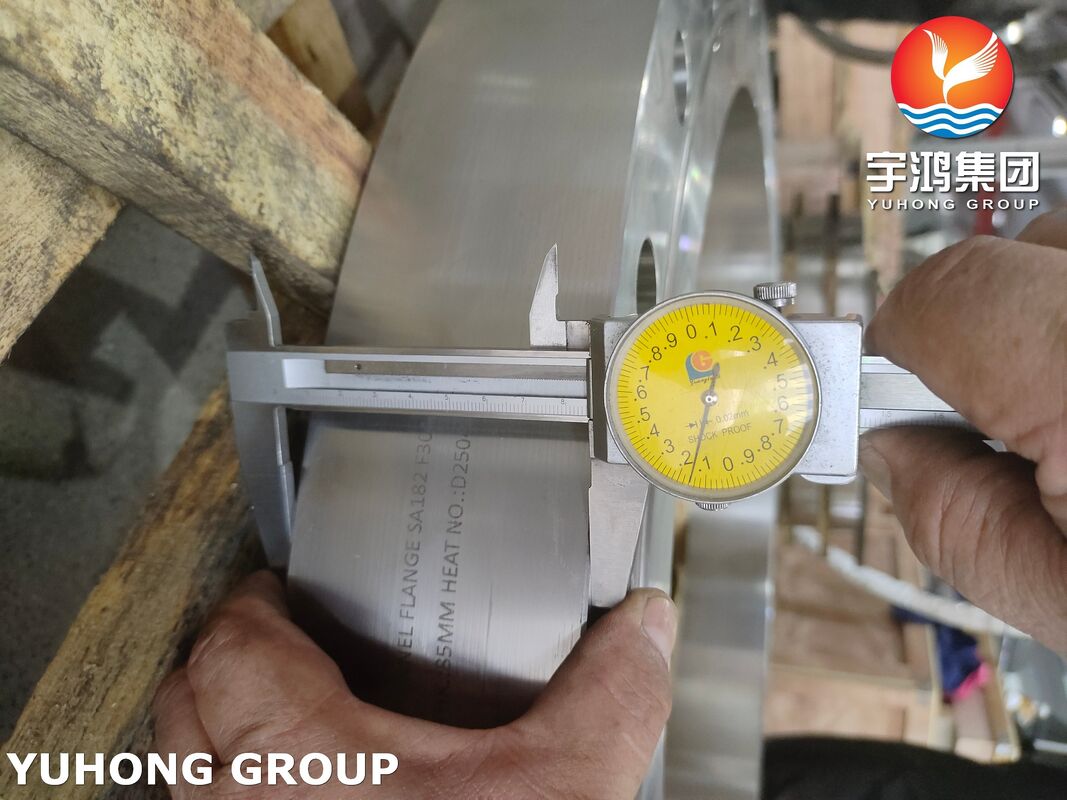 ASME SA182 F304 Heat Exchange Flange Stainless Steel Flanges Suitable For Medium To High Temperature