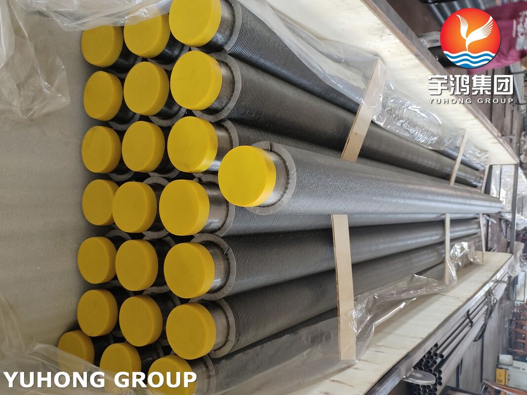 ASTM A335 P9 ท่อครีบเชื่อมแบบไร้รอยต่อเหล็กอัลลอยด์สำหรับเตาอุตสาหกรรมปิโตรเคมี