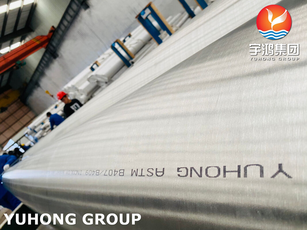 ASTM B407/ B409 N08811 800HT Seamless Pipe High Temperature Corrosion Resistant For Heat Exchange
