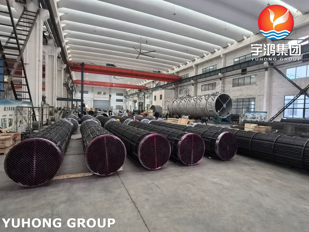 AES Type TEMA Heat Exchanger with ASME SA179 Tube Bundle and SA266 Gr.2N Tubesheet for Oil Refinery Service