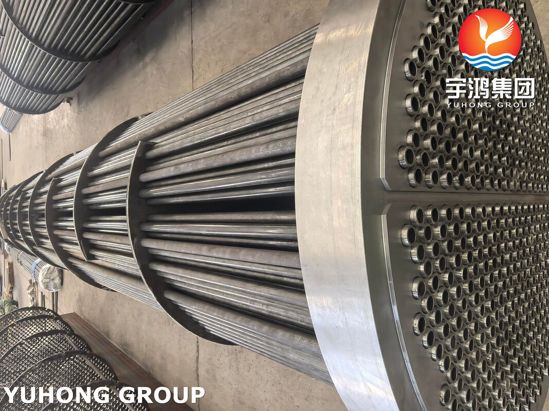 AES Type TEMA Heat Exchanger with ASME SA179 Tube Bundle and SA266 Gr.2N Tubesheet for Oil Refinery Service