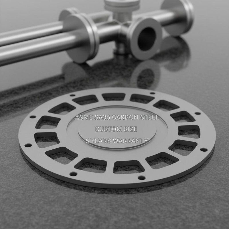 ASME SA36 Carbon Steel Baffle Plate with Custom Made Size and 5 Years Warranty for Heat Exchanger Applications