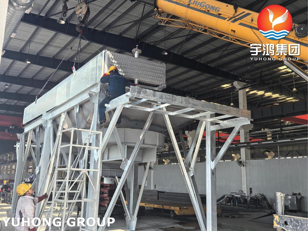 Energy-Efficient API 661 Air Cooled Exchanger Fin Fan Cooer Forced Draft High Reliability