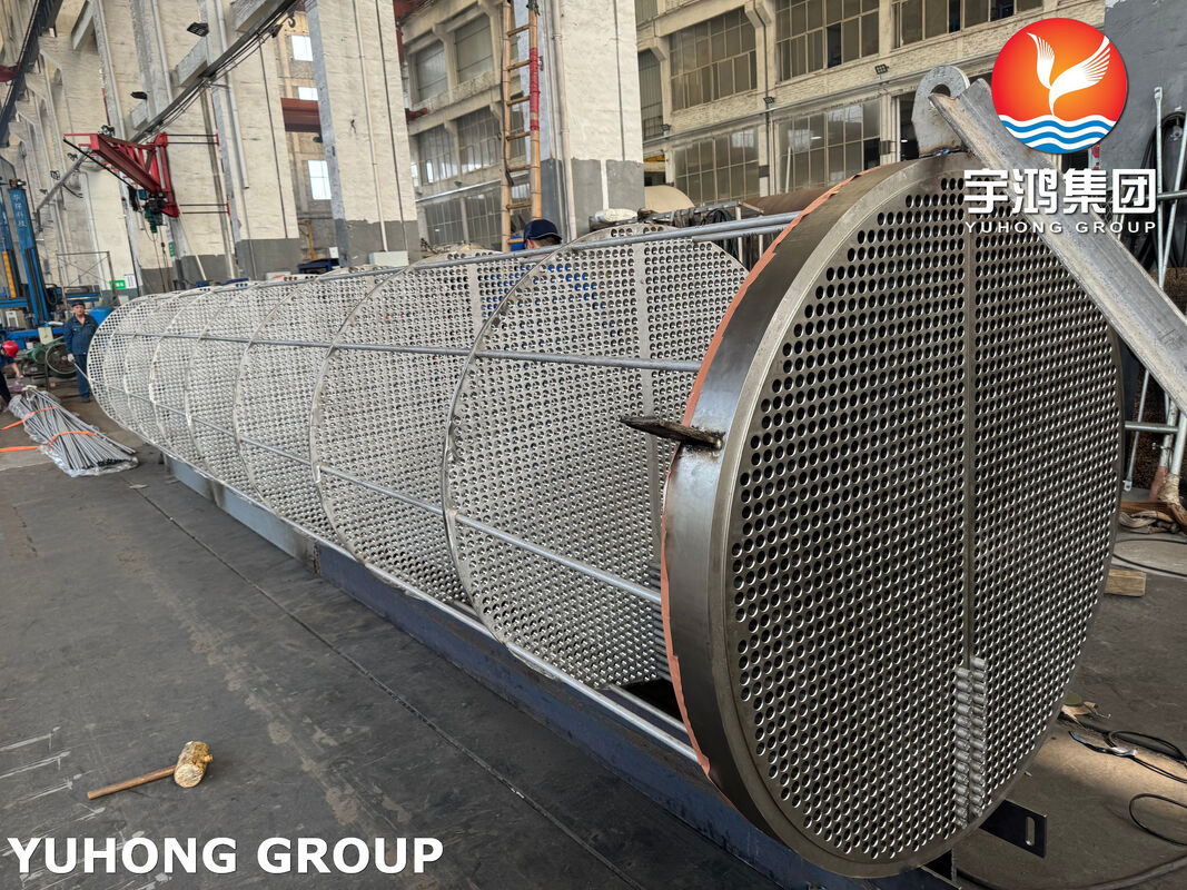Stainless Steel API 660/661 TEMA Heat Exchanger Tube Bundle with Triple Functionality for Oil and Gas Industry