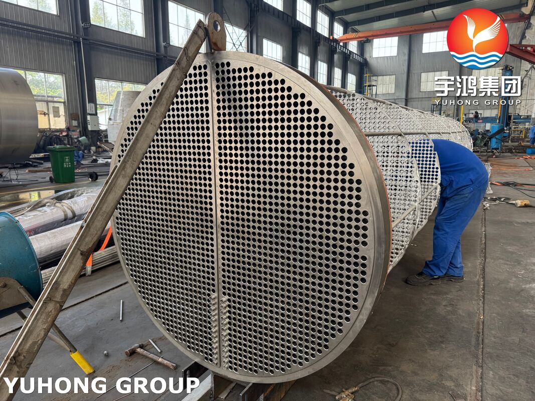 Stainless Steel API 660/661 TEMA Heat Exchanger Tube Bundle with Triple Functionality for Oil and Gas Industry