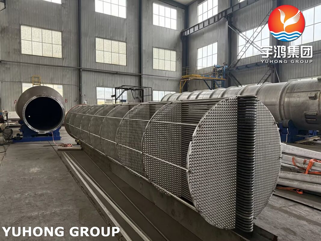 Stainless Steel API 660/661 TEMA Heat Exchanger Tube Bundle with Triple Functionality for Oil and Gas Industry