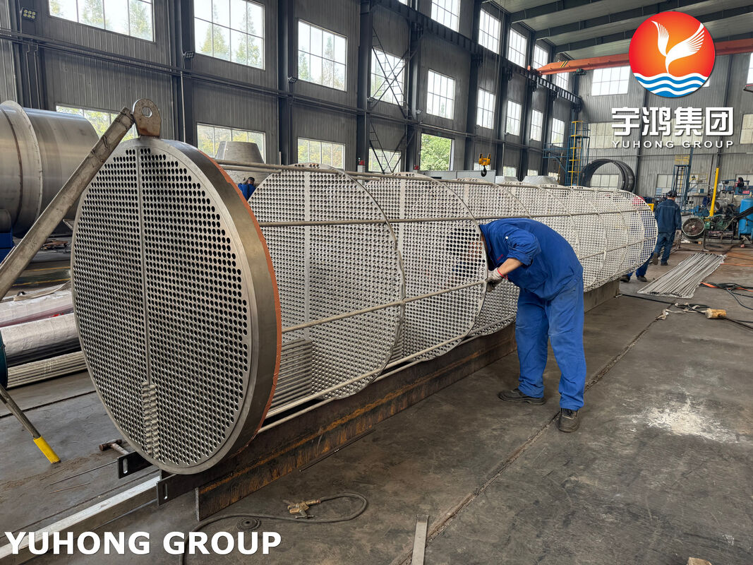 Stainless Steel API 660/661 TEMA Heat Exchanger Tube Bundle with Triple Functionality for Oil and Gas Industry