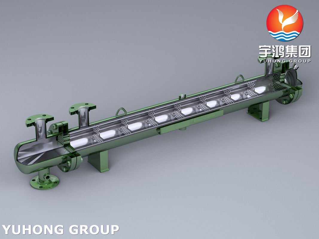 ASME SA516 GR.60 Shell and Tube Heat Exchangers for oil and gas industry